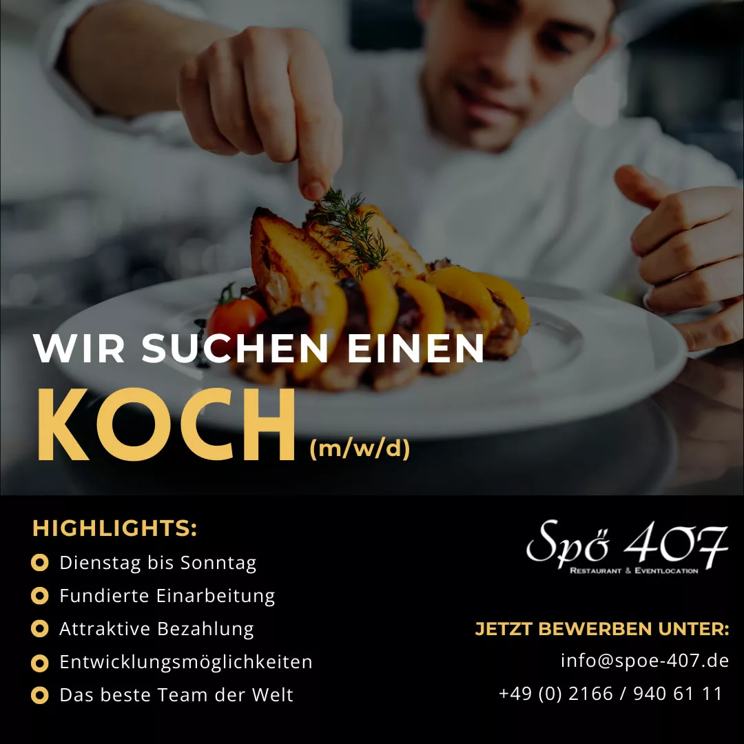 Koch / Köchin gesucht