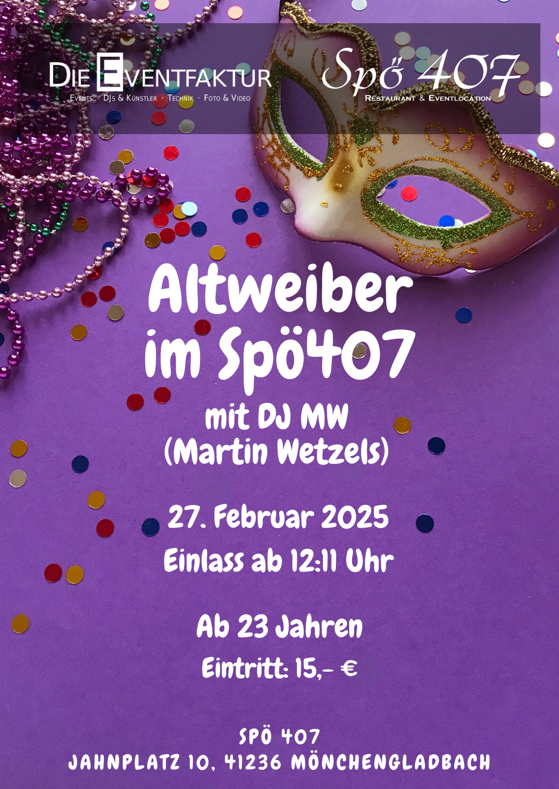 Altweiber 2025