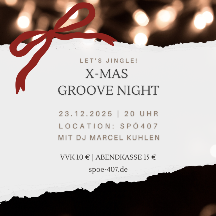 X-MAS GROOVE NIGHT 2025