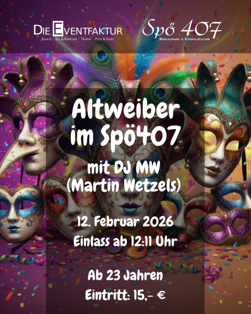 Spö 407 Altweiber 2026