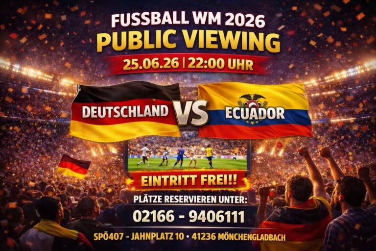 Public Viewing Deutschland vs. Ecuador